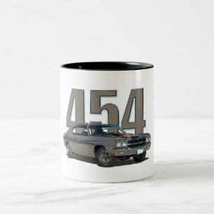 Em Dois Tons De Chevelle SS caneca 1970 de café