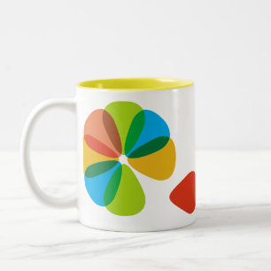 Em Dois Tons De NYGF caneca 2014 de café
