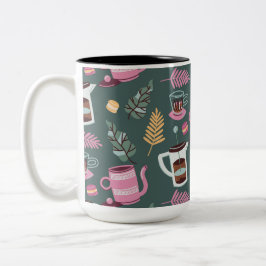 Em Dois Tons design de caneca de café