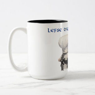 Em Dois Tons Dia da Esquerda na América caneca de café com Trol