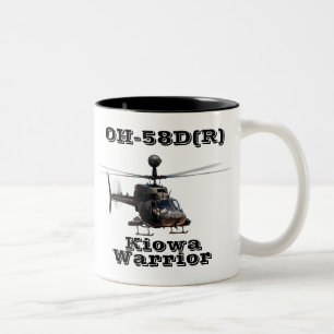 Em Dois Tons É um Kiowa! - Caneca de café