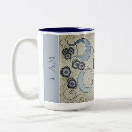 Em Dois Tons EU ESTOU Inspirado - Caneca de Café dos Sonhos (Cr