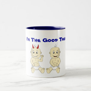 Em Dois Tons Eu sou a boa caneca de café gêmea