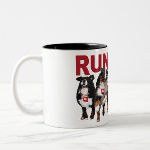Em Dois Tons Funcione a caneca de café livre de Berner