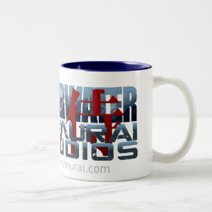 Em Dois Tons Grande caneca de café subaquática de luxe do