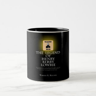 Em Dois Tons HBL - Caneca de café - capa do livro - preto no