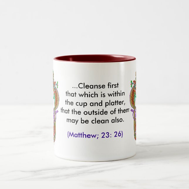 Em Dois Tons Matthew; 23, caneca de café 26 (Centro)