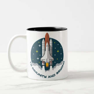 Em Dois Tons Mesa Redonda do HPV 2021 - Caneca de café da Reuni