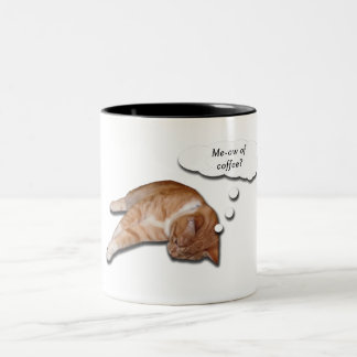 Em Dois Tons Mim-ow da caneca de café