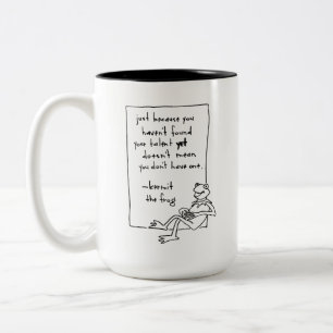 Em Dois Tons MODELO PD Caneca de Café