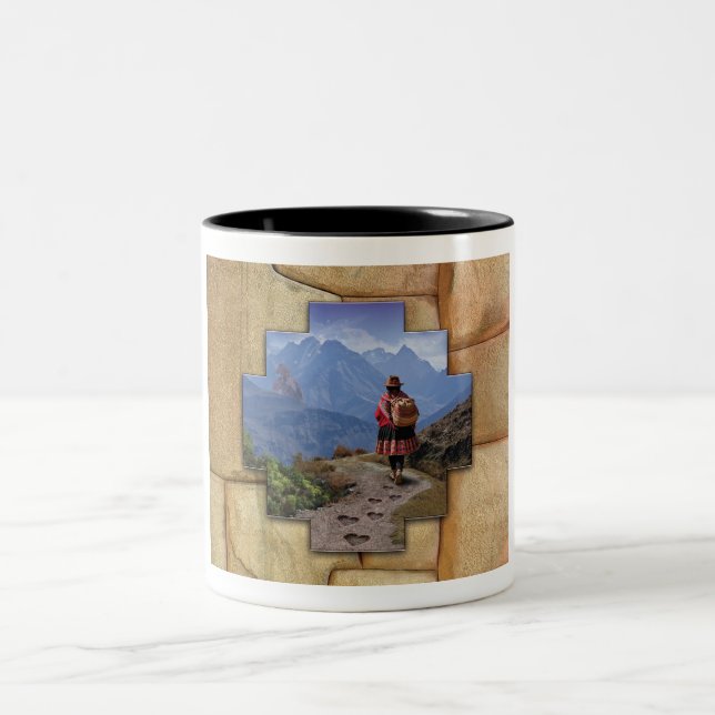 Em Dois Tons MUNAY - Caneca de Café (Centro)