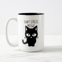 Não force a caneca de café de Meowt