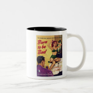 Em Dois Tons Nascer a ser mau - caneca de café