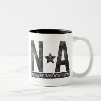 Em Dois Tons Nenhuma caneca de café da agenda