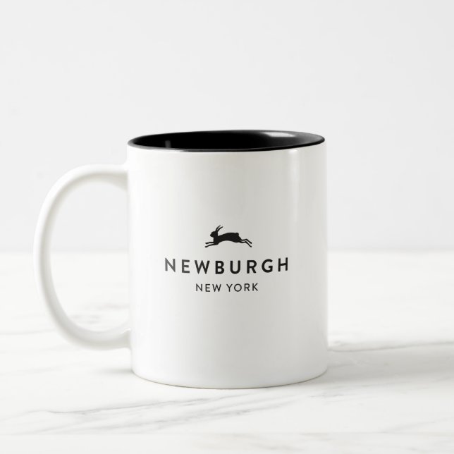 Em Dois Tons Newburgh, caneca de café de New York (Esquerda)