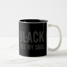 Em Dois Tons O PRETO FINAL gosta de minha caneca de café da