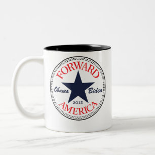 Em Dois Tons Obama envia a caneca 2012 de café