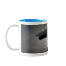 Olhos Azuis da Meia-Noite — Caneca de Café Gato Pr