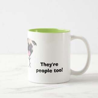 Em Dois Tons Os Pugs são pessoas de caneca de café