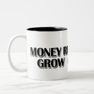 Em Dois Tons P da caneca de café 2