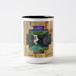 Em Dois Tons Pachamama - Caneca de Café