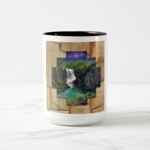 Em Dois Tons Pachamama - Caneca de Café