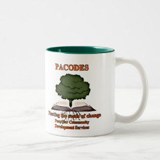 Em Dois Tons PACODES dois-tonificou a caneca de café