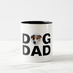 Em Dois Tons Pai Cachorro, Caneca de Café Tônica Duas Cores Pre