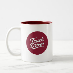Em Dois Tons Presente de Caneca de Café com Tipografia de Rotei