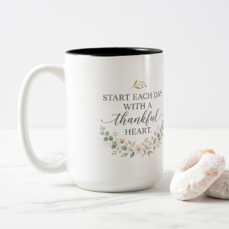Em Dois Tons Presente de Caneca de Café Inspirador para Anivers