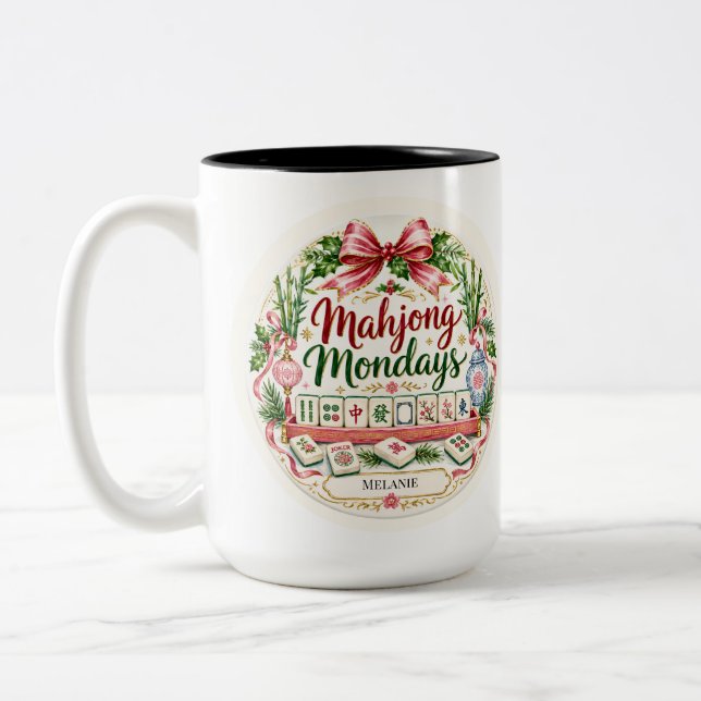 Em Dois Tons Presente de Caneca de Café Personalizada para Joga (Esquerda)