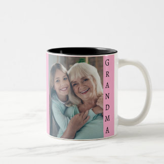 Em Dois Tons Presente perfeito para a Vovó Caneca de Café Two-T