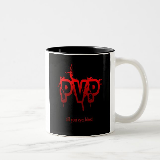 Em Dois Tons PvP até sua caneca de café sangrada olhos (Direita)