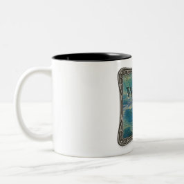 Em Dois Tons Quatro Elementos - Água - Caneca de Café
