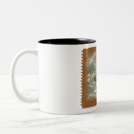 Em Dois Tons Quatro Elementos - Ar - Caneca de Café