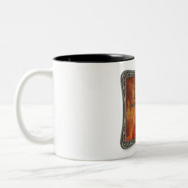 Em Dois Tons Quatro Elementos - Fogo - Caneca de Café