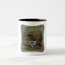 Em Dois Tons Quatro Elementos - Terra - Caneca de Café