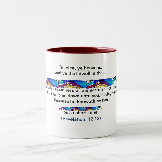 Em Dois Tons Revelação: Caneca de café 12,12 (Centro)