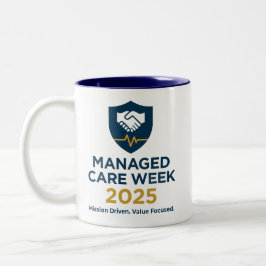 Em Dois Tons Semana do Managed Care 2025 - Caneca de Café