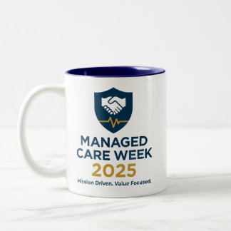 Em Dois Tons Semana do Managed Care 2025 - Caneca de Café