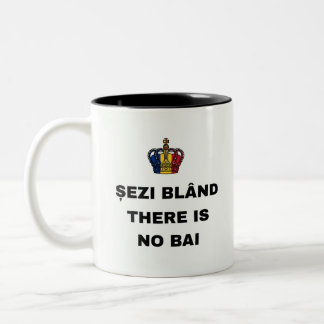 Em Dois Tons SENTA-SE BEM, NÃO HÁ PROBLEMA CANECA DE CAFÉ Two-T