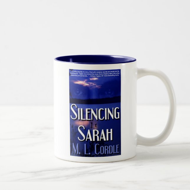 Em Dois Tons Silenciando a caneca de café de Sarah (Direita)