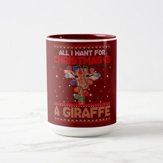 Em Dois Tons teste caneca de café de duas tonalidades (Centro)