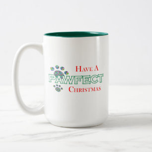 Em Dois Tons Tome Uma Caneca De Café De Natal