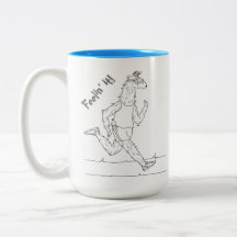 Trailpaca Feelin ele caneca de café