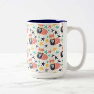 Em Dois Tons uma caneca de café de duas tonalidades
