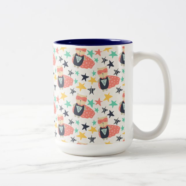 Em Dois Tons uma caneca de café de duas tonalidades (Direita)