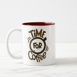 Em Dois Tons Uma Mão, Uma Caneca de Café