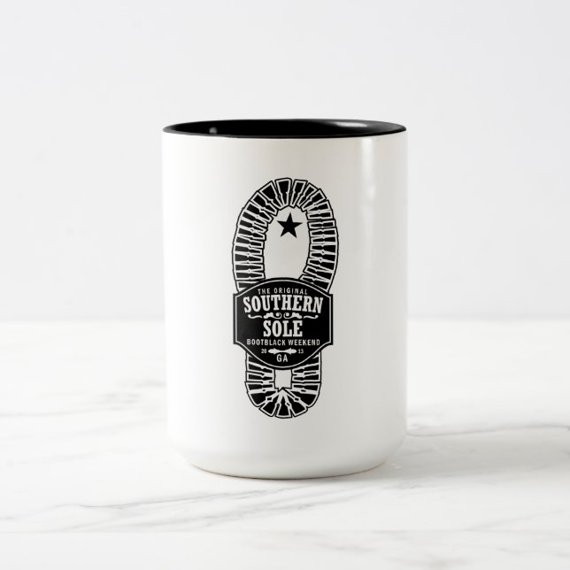Em Dois Tons Única caneca de café do sul (Centro)