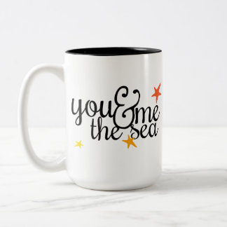Em Dois Tons Você, mim, e a caneca de café do mar